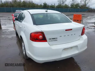 2012 Dodge Avenger SXT with VIN 1C3CDZCB2CN195226, listed as a IAAI auction lot 41721856 with 257,932 mi miles and . Bid and sale history available at DreamBid. Image 3.