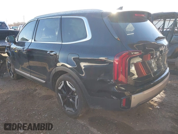 2023 Kia Telluride S with VIN 5XYP64GC0PG399839, listed as a IAAI auction lot 41078811 with 41,993 mi miles and . Bid and sale history available at DreamBid. Image 3.