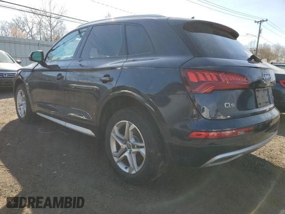 2018 Audi Q5 with VIN WA1ANBFY5J2051217, listed as a Copart auction lot 50181614 with 103,166 mi miles and . Bid and sale history available at DreamBid. Image 2.