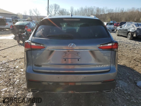 2015 Lexus NX 200t with VIN JTJBARBZ7F2007396, listed as a Copart auction lot 49918455 with 193,160 mi miles and Non Repairable. Bid and sale history available at DreamBid. Image 6.