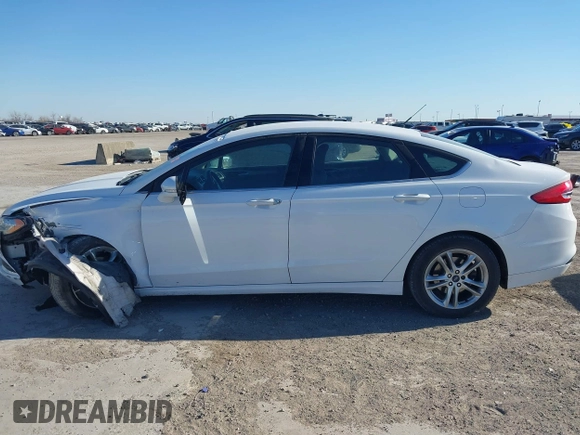 2018 Ford Fusion SE with VIN 3FA6P0H71JR262575, listed as a IAAI auction lot 41408259 with 96,624 mi miles and . Bid and sale history available at DreamBid. Image 13.