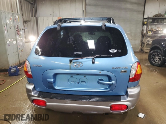 2004 Hyundai Santa Fe GLS with VIN KM8SC13E94U793466, listed as a Copart auction lot 50137425 with 240,888 mi miles and Salvage Title. Bid and sale history available at carsss.com. Image 6.
