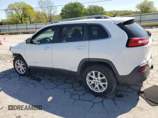 2014 Jeep Cherokee Latitude with VIN 1C4PJMCS4EW227468, listed as a Copart auction lot 52985585 with 183,023 mi miles and Salvage Title. Bid and sale history available at carsss.com. Image 2.