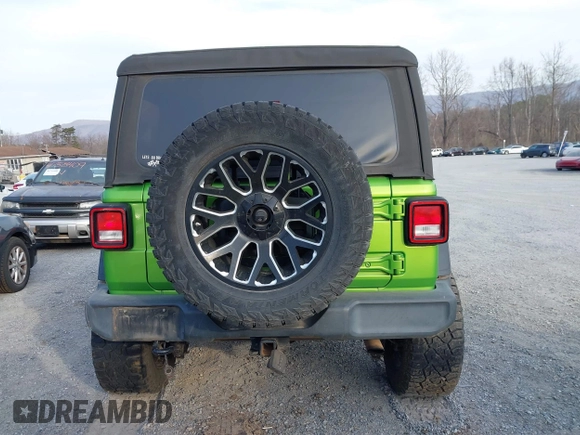 2018 Jeep Wrangler Unlimited Sport с VIN 1C4HJXDN6JW293075, выставлен на аукционе IAAI как лот 41786253 с пробегом 87 187 миль миль и . История ставок и продаж доступна на DreamBid. Изображение 17.