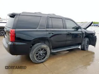 2018 Chevrolet Tahoe LT with VIN 1GNSCBKC3JR351640, listed as a Copart auction lot 50493995 with 135,603 mi miles and Salvage title. Bid and sale history available at DreamBid. Image 3.