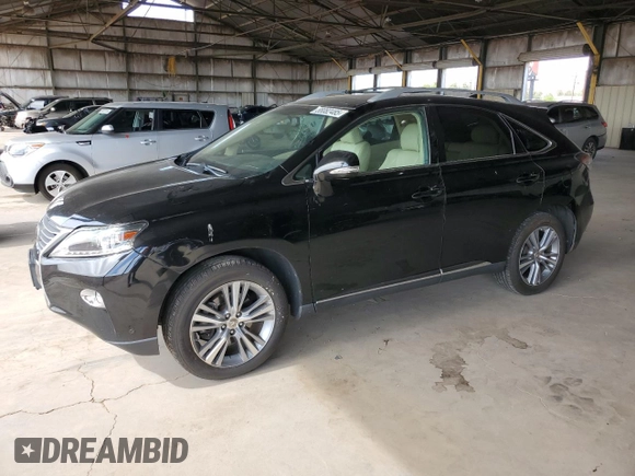 2015 Lexus RX 350 with VIN 2T2BK1BA2FC322955, listed as a Copart auction lot 58082485 with 121,533 mi miles and Salvage title. Bid and sale history available at DreamBid. Image 1.
