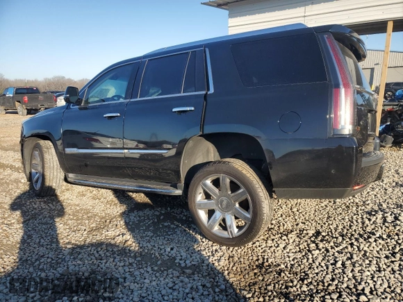 2018 Cadillac Escalade Luxury z VIN 1GYS4BKJ5JR383407, wystawiony jako Copart lot #46057505 z przebiegiem 97 057 mil mil oraz Szkoda całkowita • Salvage title. Historia ofert i sprzedaży dostępna na DreamBid. Obrazek 2.