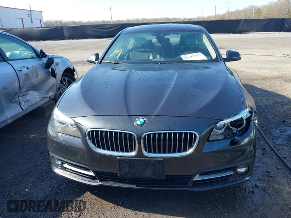 2015 BMW 5 Series 535i xDrive with VIN WBA5B3C55FD540905, listed as a IAAI auction lot 41892885 with 103,598 mi miles. Bid and sale history available at carsss.com. Image 12.