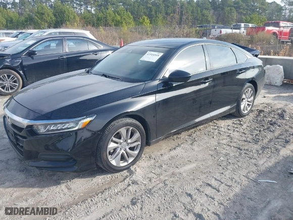 2019 Honda Accord Sedan LX 1.5T with VIN 1HGCV1F19KA151146, listed as a IAAI auction lot 41510518 with 62,050 mi miles. Bid and sale history available at carsss.com. Image 2.