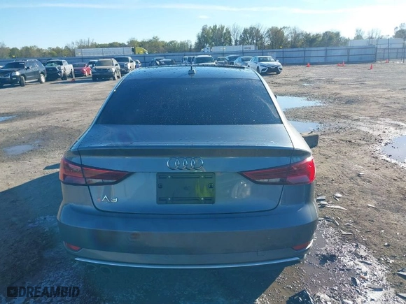 2018 Audi A3 Sedan Premium with VIN WAUAUGFF0J1034686, listed as a IAAI auction lot 40854895 with NaN miles. Bid and sale history available at carsss.com. Image 15.