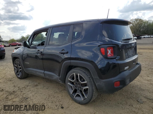 2020 Jeep Renegade Sport with VIN ZACNJAAB7LPL71628, listed as a Copart auction lot 50883875 with 61,854 mi miles and Salvage Title. Bid and sale history available at carsss.com. Image 2.