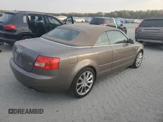 2005 Audi A4 3.0L with VIN WAUDT48H25K023878, listed as a Copart auction lot 75450864 with 39,926 mi miles and Salvage Title. Bid and sale history available at carsss.com. Image 3.