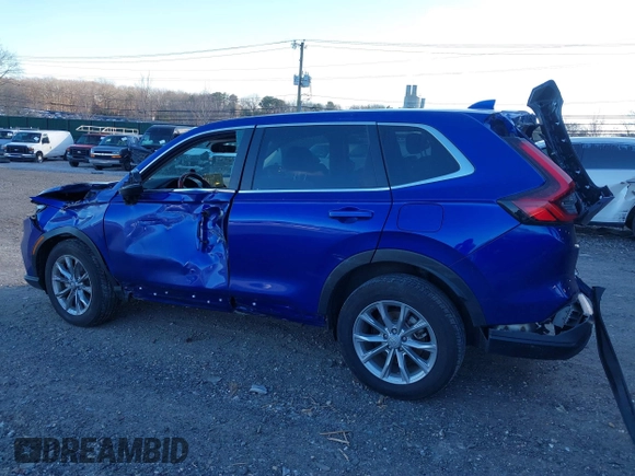 2023 Honda CR-V EX-L with VIN 2HKRS4H75PH409974, listed as a IAAI auction lot 41239530 with 22,403 mi miles. Bid and sale history available at carsss.com. Image 3.