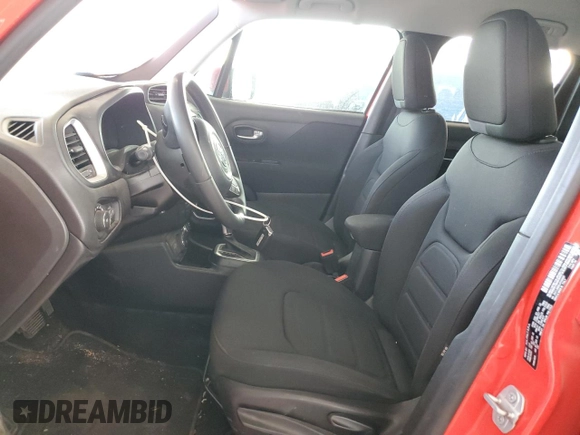 2018 Jeep Renegade Altitude with VIN ZACCJBBB9JPH96697, listed as a Copart auction lot 51349565 with 61,378 mi miles and Salvage title. Bid and sale history available at DreamBid. Image 7.