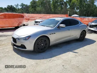 2015 Maserati Ghibli с VIN ZAM57XSA9F1154155, выставлен на аукционе Copart как лот 57093695 с пробегом 63 190 миль миль и Списание • Salvage title. История ставок и продаж доступна на DreamBid. Изображение 1.