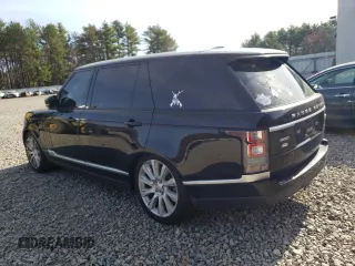 2015 Land Rover Range Rover Supercharged with VIN SALGS3TF7FA210360, listed as a Copart auction lot 53904695 with 95,460 mi miles and Clean title. Bid and sale history available at DreamBid. Image 2.