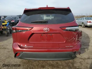 2020 Toyota Highlander XLE with VIN 5TDGZRBH7LS506678, listed as a Copart auction lot 48966645 with 73,176 mi miles and Salvage Title. Bid and sale history available at carsss.com. Image 6.
