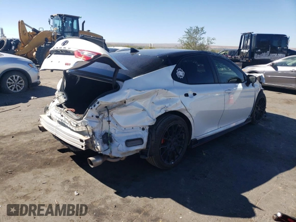 2022 Toyota Camry TRD with VIN 4T1KZ1AK8NU068305, listed as a Copart auction lot 77232174 with Not provided miles and Salvage title. Bid and sale history available at DreamBid. Image 3.