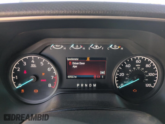 2021 Ford F-150 XL with VIN 1FTMF1C50MKD81601, listed as a Copart auction lot 49331765 with 65,702 mi miles and Salvage title. Bid and sale history available at DreamBid. Image 9.