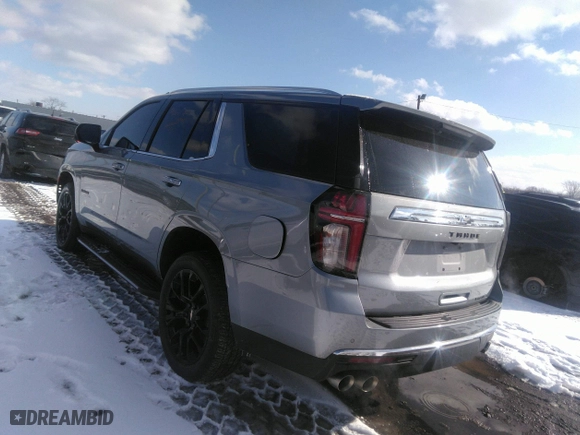 2023 Chevrolet Tahoe Premier with VIN 1GNSKSKD0PR400281, listed as a IAAI auction lot 41551044 with 38,070 mi miles. Bid and sale history available at carsss.com. Image 3.