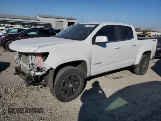2020 Chevrolet Colorado 4WD LT with VIN 1GCGTCEN2L1231637, listed as a Copart auction lot 42755265 with 81,581 mi miles and Salvage Title. Bid and sale history available at carsss.com. Image 1.