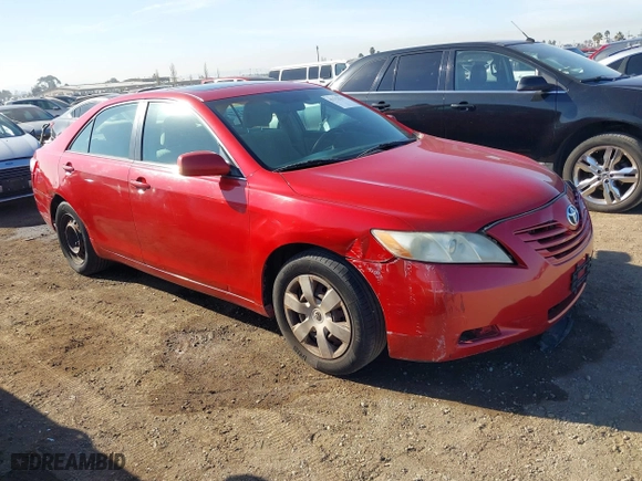 2007 Toyota Camry CE with VIN 4T1BE46K87U092712, listed as a IAAI auction lot 41152537 with 203,162 mi miles. Bid and sale history available at carsss.com. Image 1.