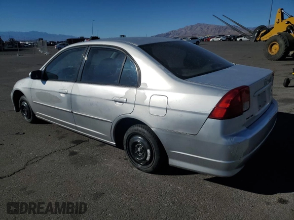 2004 Honda Civic EX with VIN 2HGES26834H549834, listed as a Copart auction lot 86941284 with 244,100 mi miles and Clean Title. Bid and sale history available at DreamBid. Image 2.