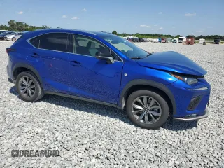 2020 Lexus NX 300 F Sport with VIN JTJSARBZ2L2164376, listed as a Copart auction lot 52861395 with 42,964 mi miles and Non repairable. Bid and sale history available at DreamBid. Image 4.