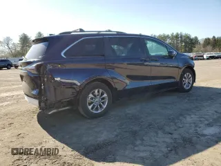 2024 Toyota Sienna LE z VIN 5TDBSKFC4RS136089, wystawiony jako Copart lot #52111725 z przebiegiem 9 412 mil mil oraz Szkoda całkowita • Salvage title. Historia ofert i sprzedaży dostępna na DreamBid. Obrazek 3.