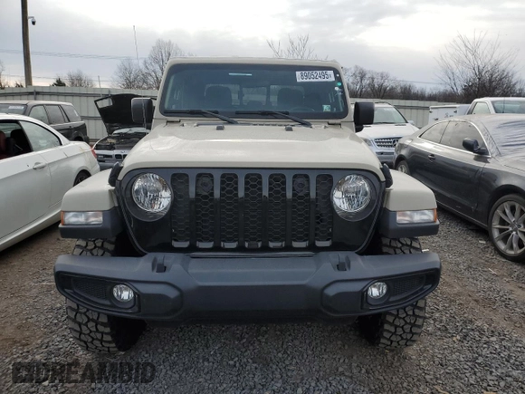 2022 Jeep Gladiator Willys with VIN 1C6JJTAM1NL167355, listed as a Copart auction lot 89052495 with 11,378 mi miles and Clean Title. Bid and sale history available at carsss.com. Image 5.