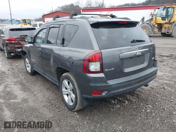 2017 Jeep Compass High Altitude with VIN 1C4NJDEB6HD191190, listed as a IAAI auction lot 41497715 with 73,196 mi miles and . Bid and sale history available at DreamBid. Image 3.