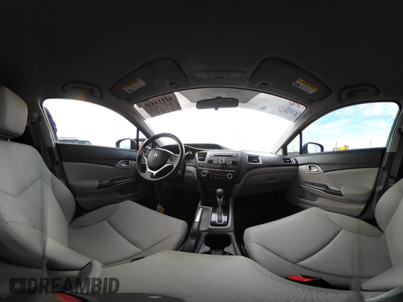 2014 Honda Civic Sedan LX with VIN 19XFB2F57EE206630, listed as a IAAI auction lot 42114435 with 188,468 mi miles. Bid and sale history available at carsss.com. Image 18.