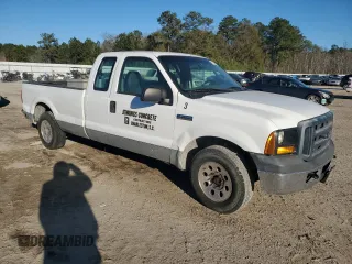 2006 Ford F-250 XL with VIN 1FTSX20566ED26991, listed as a Copart auction lot 41617325 with Not provided miles and Salvage title. Bid and sale history available at DreamBid. Image 4.