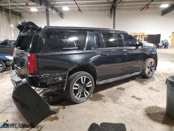 2020 Chevrolet Suburban LT with VIN 1GNSCHKC1LR141334, listed as a Copart auction lot 85722014 with 0 mi miles and Salvage Title. Bid and sale history available at carsss.com. Image 3.
