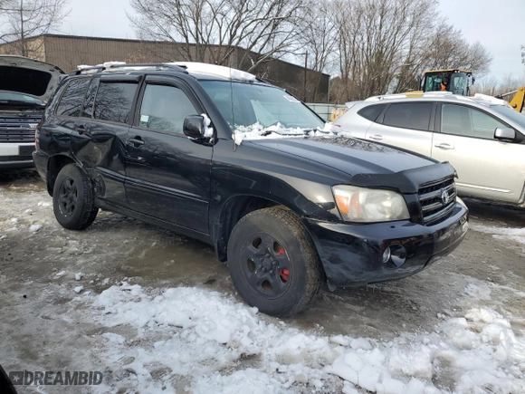 2007 Toyota Highlander with VIN JTEHD21A570048819, listed as a Copart auction lot 44598265 with 96,032 mi miles and Clean Title. Bid and sale history available at carsss.com. Image 4.