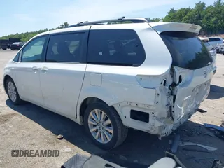 2015 Toyota Sienna Limited with VIN 5TDDK3DC2FS108045, listed as a IAAI auction lot 42398925 with 97,255 mi miles and . Bid and sale history available at DreamBid. Image 3.