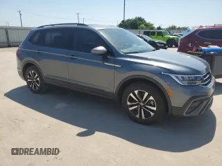 2023 Volkswagen Tiguan S with VIN 3VVRB7AX4PM056277, listed as a Copart auction lot 51765975 with 53,697 mi miles and Clean title. Bid and sale history available at DreamBid. Image 4.
