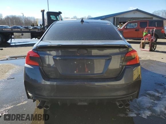2017 Subaru WRX with VIN JF1VA1B69H9824702, listed as a Copart auction lot 46978235 with 147,213 mi miles and Salvage Title. Bid and sale history available at carsss.com. Image 6.