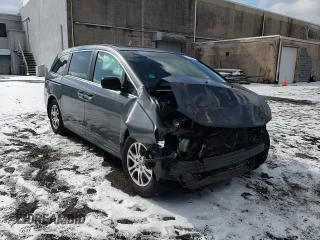 2011 Honda Odyssey EX-L with VIN 5FNRL5H63BB076398, listed as a Copart auction lot 44438995 with 190,714 mi miles and Salvage Title. Bid and sale history available at carsss.com. Image 12.