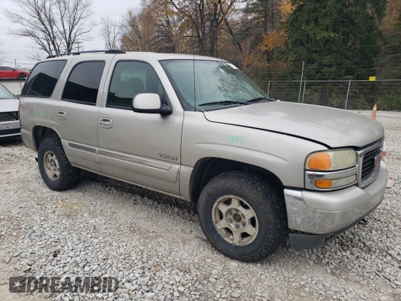 2004 GMC Yukon SLE with VIN 1GKEK13V14J136414, listed as a Copart auction lot 77021464 with 262,143 mi miles and Salvage Title. Bid and sale history available at carsss.com. Image 4.
