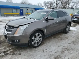 2012 Cadillac SRX Premium Collection with VIN 3GYFNFE30CS528551, listed as a Copart auction lot 45943985 with 137,453 mi miles and Salvage Title. Bid and sale history available at carsss.com. Image 1.