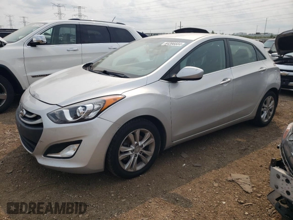 2013 Hyundai Elantra GT with VIN KMHD35LE8DU120376, listed as a Copart auction lot 64396604 with 87,682 mi miles and Salvage Title. Bid and sale history available at carsss.com. Image 1.