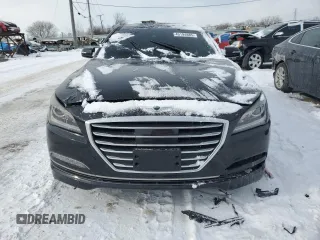 2017 Genesis G80 Ultimate z VIN KMHGN4JFXHU213371, wystawiony jako Copart lot #45194885 z przebiegiem 80 533 mil mil oraz Czysty tytuł • Clean title. Historia ofert i sprzedaży dostępna na DreamBid. Obrazek 5.