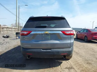 2021 Chevrolet Traverse LT Cloth with VIN 1GNERGKW5MJ183750, listed as a IAAI auction lot 41833143 with 38,685 mi miles. Bid and sale history available at carsss.com. Image 16.