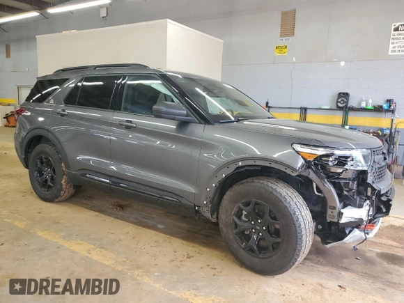 2023 Ford Explorer Timberline z VIN 1FMSK8JH9PGA94186, wystawiony jako Copart lot #51997115 z przebiegiem 18 054 mil mil oraz Szkoda całkowita • Salvage title. Historia ofert i sprzedaży dostępna na DreamBid. Obrazek 4.