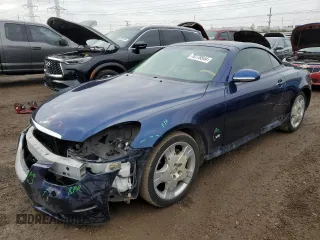 2003 Lexus SC with VIN JTHFN48YX30048301, listed as a Copart auction lot 78778544 with 153,872 mi miles and Salvage Title. Bid and sale history available at carsss.com. Image 1.