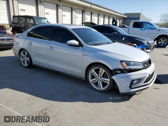 2017 Volkswagen Jetta GLI with VIN 3VW5T7AJ3HM337023, listed as a Copart auction lot 53444155 with 210,149 mi miles and Salvage title. Bid and sale history available at DreamBid. Image 4.