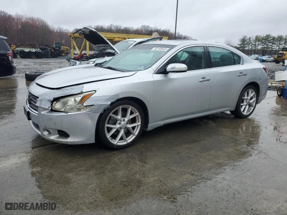 2009 Nissan Maxima 3.5 SV w/Sport Pkg with VIN 1N4AA51E59C846358, listed as a Copart auction lot 50150845 with 154,941 mi miles and Salvage Title. Bid and sale history available at carsss.com. Image 1.