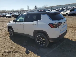 2022 Jeep Compass Limited с VIN 3C4NJDCB3NT132509, выставлен на аукционе Copart как лот 53799475 с пробегом 44 528 миль миль и На запчасти • Non repairable. История ставок и продаж доступна на DreamBid. Изображение 2.