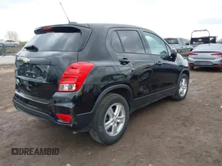 2020 Chevrolet Trax LS with VIN KL7CJKSB4LB074838, listed as a IAAI auction lot 41909289 with 77,471 mi miles. Bid and sale history available at carsss.com. Image 4.